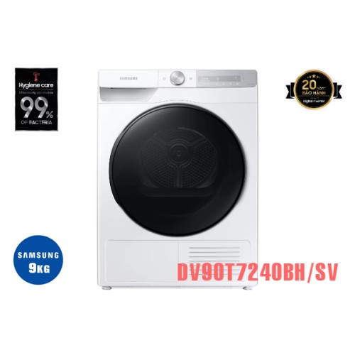 Máy sấy Samsung AI Heatpump 9 kg DV90T7240BH/SV Máy sấy Samsung AI Heatpump 9 kg DV90T7240BH/SV